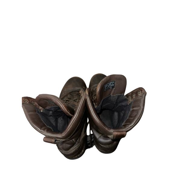 Danner Pronghorn Leather Boots Mens 11 D 8” Brown Waterproof Hunt Outdoor Used - Picture 7 of 8